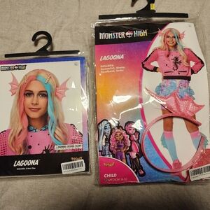 Monster High Lagoona Costume 8-10